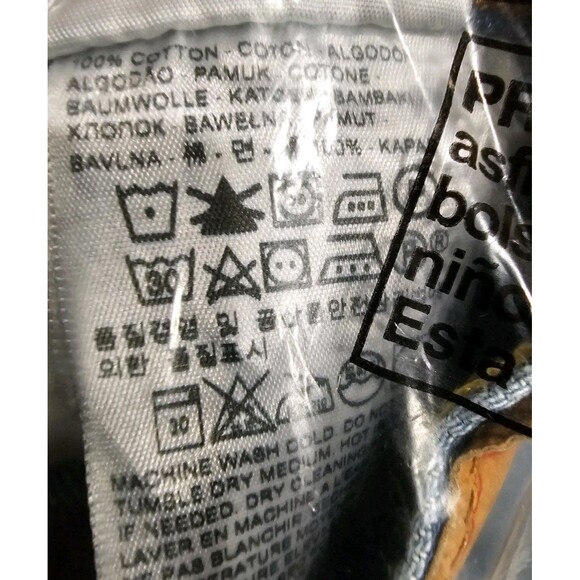 Levi's Men's 501 Original Fit Jeans Straight Leg Button Fly 100% Cotton W36 X 34 - Picture 9 of 13